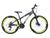 Bicicleta Aro 26 Viking TuffX25 Freeride Freio a Disco 21V Preto, Amarelo