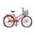 Bicicleta Aro 26 Wendy Modelo Poti  Com Cesta Cores Vermelho