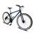 Bicicleta Aro 29 Aço Carbono 21 Velocidades Freio a Disco Preto, Azul