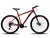 Bicicleta Aro 29 Adulta KOG 21 Velocidades 3x7 Marcha Freio a Disco e Suspensão Dianteira de 80mm Vermelho, Preto