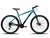 Bicicleta Aro 29 Adulta KOG 21 Velocidades 3x7 Marcha Freio a Disco e Suspensão Dianteira de 80mm Azul, Preto degradê