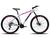 Bicicleta Aro 29 Adulta KOG 21 Velocidades 3x7 Marcha Freio a Disco e Suspensão Dianteira de 80mm Branco, Rosa