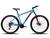Bicicleta Aro 29 Adulta KOG 21 Velocidades 3x7 Marcha Freio a Disco e Suspensão Dianteira de 80mm Azul, Rosa