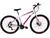 Bicicleta Aro 29 Aero Altis Standard 21 Marchas com Freio a Disco Branco - Xnova Fúcsia