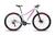 Bicicleta aro 29 alfameq pandora feminina a disco 24 marchas BRANCO COM ROSA