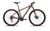 Bicicleta aro 29 alumínio alfameq atx câmbio shimano freio a disco 21 marchas Preto com laranja