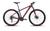 Bicicleta aro 29 alumínio alfameq atx câmbio shimano freio a disco 21 marchas Preto com vermelho