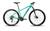 Bicicleta aro 29 alumínio alfameq atx câmbio shimano freio a disco 21 marchas Verde claro