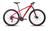 Bicicleta aro 29 alumínio alfameq atx câmbio shimano freio a disco 21 marchas Vermelho com preto