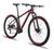 Bicicleta aro 29 aluminio alfameq atx freio a disco 24 marchas Preto com vermelho
