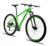 Bicicleta aro 29 aluminio alfameq atx freio a disco 24 marchas Verde com preto