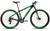 Bicicleta aro 29 aluminio alfameq nx freio a disco 24 marchas Preto com verde