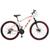 Bicicleta Aro 29 Alumínio KLS King Ezfire Câmbios Shimano Freio Disco Mtb 21 Marchas Branco, Vermelho