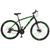 Bicicleta Aro 29 Alumínio KLS King Ezfire Câmbios Shimano Freio Disco Mtb 21 Marchas Preto, Verde