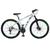 Bicicleta Aro 29 Alumínio KLS Storm Ezfire Câmbios Shimano Freio Disco Mtb 21 Marchas Branco, Verde, Cinza