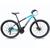 Bicicleta Aro 29 Aluminio Ksw Xlt 100 Freio Disco 21v Suspensão Dianteira 80mm Azul, Preto