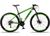 Bicicleta Aro 29 Dropp Race 24 Vel Câmbio Traseiro Shimano Freio a Disco Bike MTB Alumínio Preto, Verde