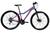Bicicleta Aro 29 Feminina Gta Start Alumínio 21v Freio a Disco Garfo Suspensão - Cinza/Rosa 15