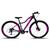 Bicicleta Aro 29 Feminina Ksw Aluminio 21 Marchas Mtb Mcz3 Preto, Rosa