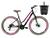 Bicicleta aro 29 Feminina KSW Retro C Cesta 21V Freio Disco Preto, Rosa