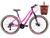 Bicicleta aro 29 Feminina KSW Retro C Cesta 21V Freio Disco Rosa, Prata