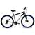Bicicleta Aro 29 Freio a Disco 21 Velocidades Marchas Velox Urbana Preto, Azul