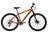 Bicicleta Aro 29 GTI Roma Alumínio 21v Freio a Disco Hidráulico Garfo Suspensão Mountain Bike - Laranja - Tam. 15 Laranja