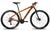 Bicicleta aro 29 gts feel rdx freio a disco 21 marchas shimano Laranja com preto