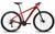 Bicicleta aro 29 gts feel rdx freio a disco 24 marchas Vermelho com preto