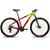 Bicicleta Aro 29 GTS Full 21 Marchas Câmbios Shimano Amarelo, Vermelho