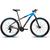 Bicicleta Aro 29 GTS Full 21 Marchas Câmbios Shimano Azul, Cinza