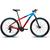 Bicicleta Aro 29 GTS Full 21 Marchas Câmbios Shimano Azul, Vermelho