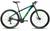 Bicicleta aro 29 gtsprom5 urban câmbio shimano freio a disco 21 marchas Preto com verde e azul