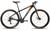 Bicicleta aro 29 gtsprom5 urban câmbio shimano freio a disco 21 marchas Preto com laranja e cinza