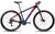 Bicicleta aro 29 gtsprom5 urban câmbio shimano freio a disco 21 marchas Preto com azul e rosa