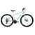Bicicleta Aro 29 Kls Sport Gold Câmbios Shimano Freio Disco Mtb 21 Marchas Branco, Verde
