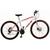 Bicicleta Aro 29 Kls Sport Gold Freio Disco Mtb 21 Marchas Branco, Vermelho