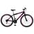 Bicicleta Aro 29 Kls Sport Gold Freio V-Brake Mtb 21 Marchas Preto, Pink