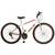 Bicicleta Aro 29 Kls Sport Gold Freio V-Brake Mtb 21 Marchas Branco, Vermelho