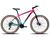 Bicicleta Aro 29 KOG Alumínio 21 Velocidades 3x7 Marcha Freio a Disco Suspensão Mecânica 80mm de Curso Rosa, Azul degradê