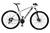 Bicicleta Aro 29 Krw Alumínio 24 Velocidades Freio Hidráulico Suspensão dianteira MountainBike S2 Branco, Preto