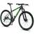 Bicicleta aro 29 KRW Alumínio 24 Velocidades Marchas Freio a Disco Suspensão dianteira Mountain Bike X32 Preto, Verde fosco