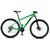 Bicicleta Aro 29 KRW Alumínio 27 Vel Shimano Altus Hidráulico com Trava S45 Verde, Preto