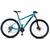Bicicleta Aro 29 KRW Alumínio 27 Vel Shimano Altus Hidráulico com Trava S55 Azul, Preto