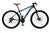 Bicicleta Aro 29 Krw Alumínio Shimano 21 Velocidades Freio a Disco Suspensão MountainBike S6 Preto, Azul