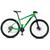 Bicicleta Aro 29 KRW Alumínio Shimano 24V Freio a Disco hidráulico S41 Verde, Preto