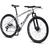 Bicicleta Aro 29 KRW Alumínio Shimano TZ 21 Velocidades Marchas Freio a Disco Suspensão Mountain  Bike  S21 Branco, Preto