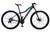 Bicicleta Aro 29 KRW Alumínio Shimano TZ 21 Velocidades Marchas Freio a Disco Suspensão Mountain Bike S21 Preto, Lilás, Turquesa
