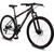 Bicicleta Aro 29 KRW Alumínio Shimano TZ 21 Velocidades Marchas Freio a Disco Suspensão MountainBikeS21 Preto, Vermelho