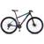 Bicicleta Aro 29 KRW Alumínio Shimano TZ 24 Vel Freio a Disco Ltx S40 Preto/Rosa e Azul